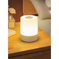 thumbnail image 1 of Lámpara nocturna táctil recargable, lámpara de cama LED regulable con control remoto, lámpara para guardería de bebé, 1 of 7