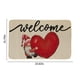 thumbnail image 3 of Felpudo de San Valentín, felpudo de bienvenida para exteriores, para puerta de entrada, con gnomos de San Valentín, regalos de corazones de amor, felpudo antideslizante, alfombra de entrada interior,, 3 of 8
