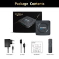 thumbnail image 3 of Methold 4K Bandas duales WiFi Control remoto inalámbrico de velocidad rápida Reemplazo del reproductor multimedia para Android 11 4 + 64G Sistemas de cine en casa 4+32G Reino Unido enchufe, 3 of 6