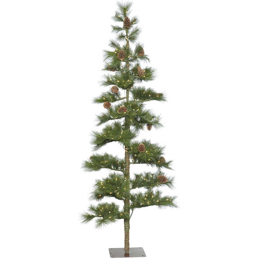 Vickerman 9' Mountain Pine Artificial Christmas Tree with 300 Clear