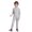 Grey, variant on Doomiva Children's Special Needs Adaptive Clothing One Piece Anti-strip Romper Long Sleeve Zip Back Overall Jumpsuit Royal Blue 10