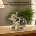 thumbnail image 3 of Elephant Decoration, Elephant Ornament Exquisite Craftsmanship  for Wine Cabinets, 3 of 7