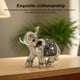 thumbnail image 3 of Decoración De Elefante, Regalo Detalles Vibrantes Adorno De Elefante Versátil Para Vitrinas, 3 of 7