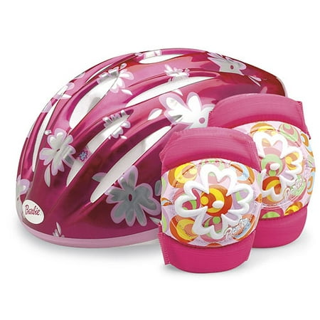 Barbie Children's Bicycle Helmet Value Pack, Purple