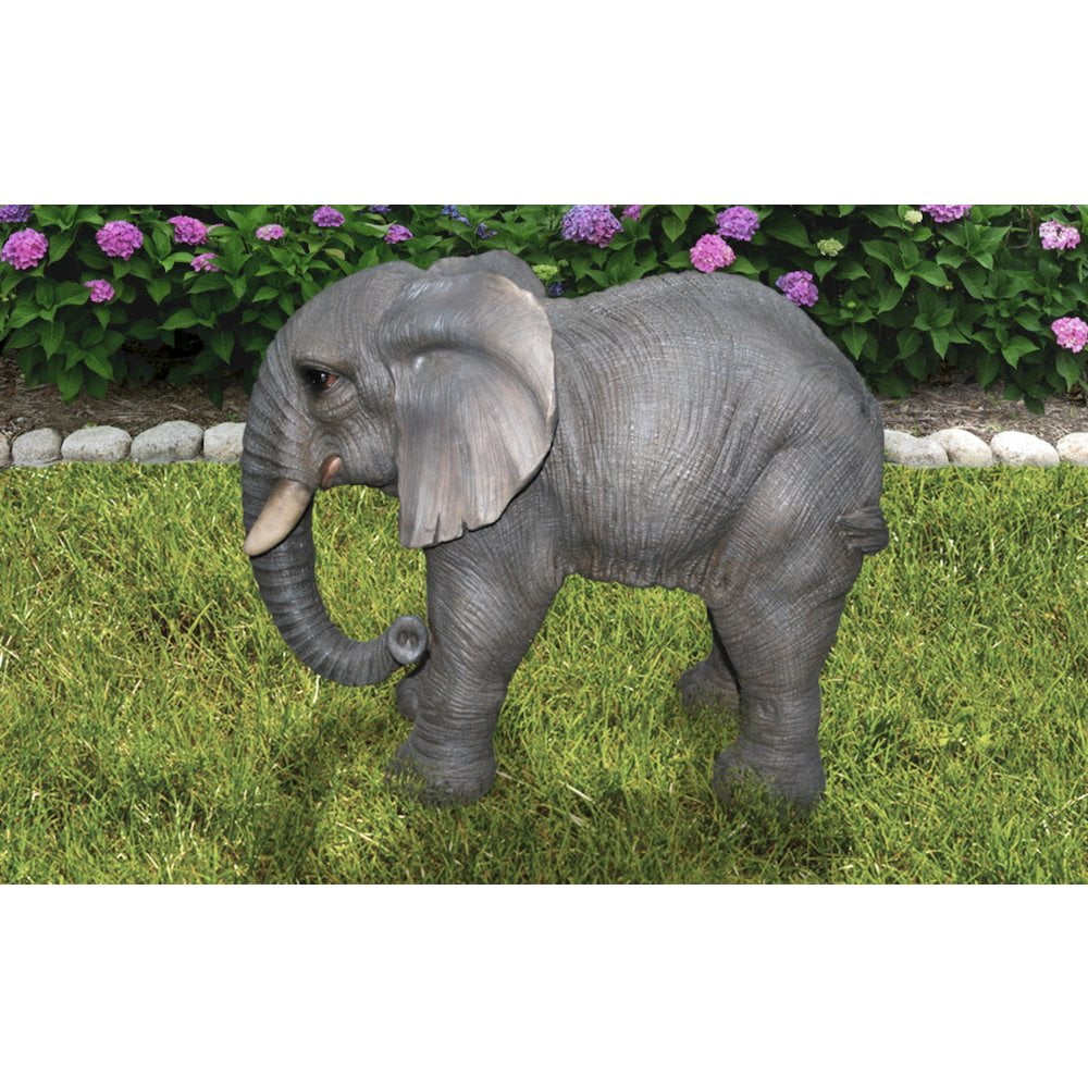 Hi-Line Gift Ltd Elephant with Trunk Down Statue