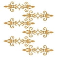 thumbnail image 5 of WEUVEB Golden Trim Fringe Leaves Appliques for Garments and Costumes 6Pcs, 5 of 9