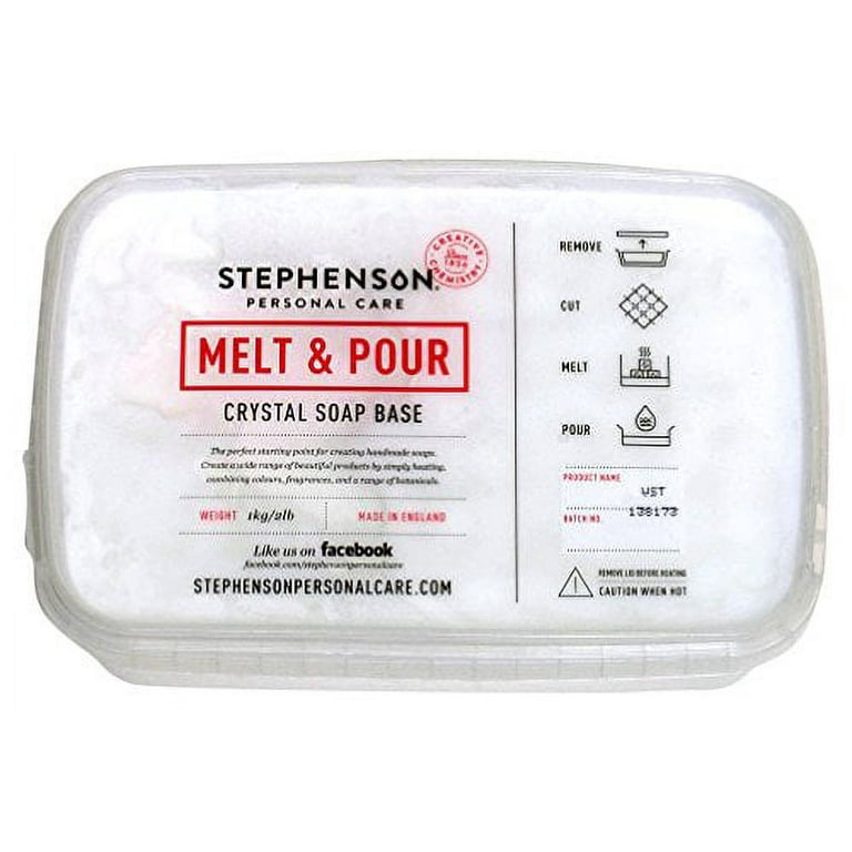 Shea Butter Stephenson Melt and Pour Soap Base - 2 lb - ($2.98 / lb)