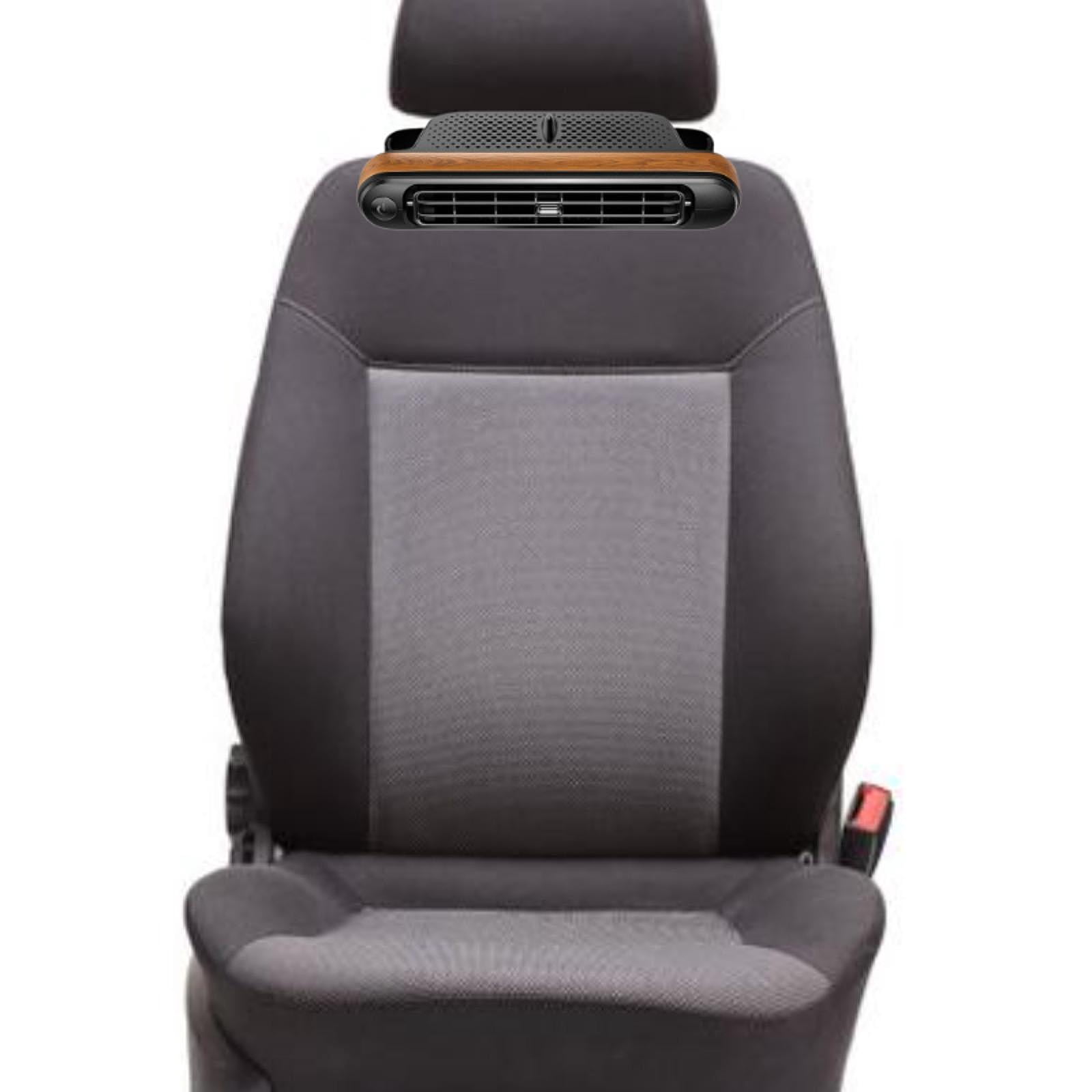 Zxpjkyu Cars Seat Fan Backseat USB Plug 3 Speed Save Space Personal Fan Adjustable Angle
