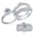 Moissanite Round, variant on Newshe Jewellery Moissanite Wedding Rings for Women Ring Enhancer Band Bridal Set 18K Yellow Gold Plated Size 7