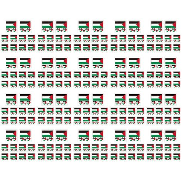 10 Uds Pegatinas Pequeñas Duraderas Pegatina Palestina Impermeable para Eventos