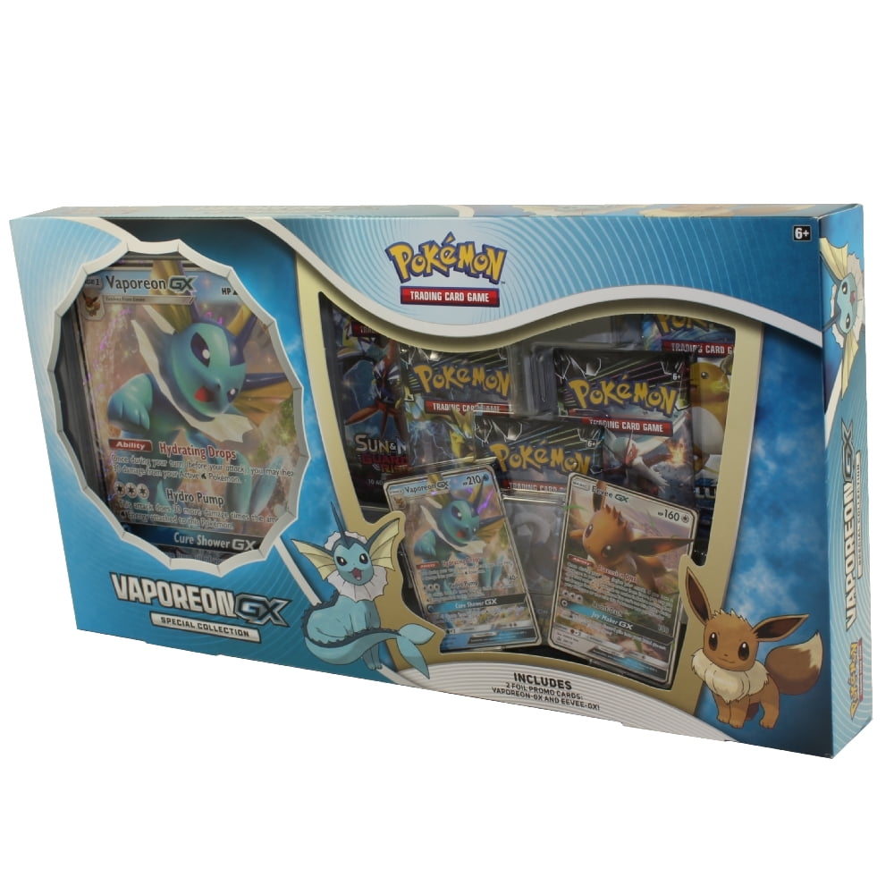 Box Pokémon - Evoluções Eevee-gx - Vaporeon-gx - Copag em Promoção na  Americanas