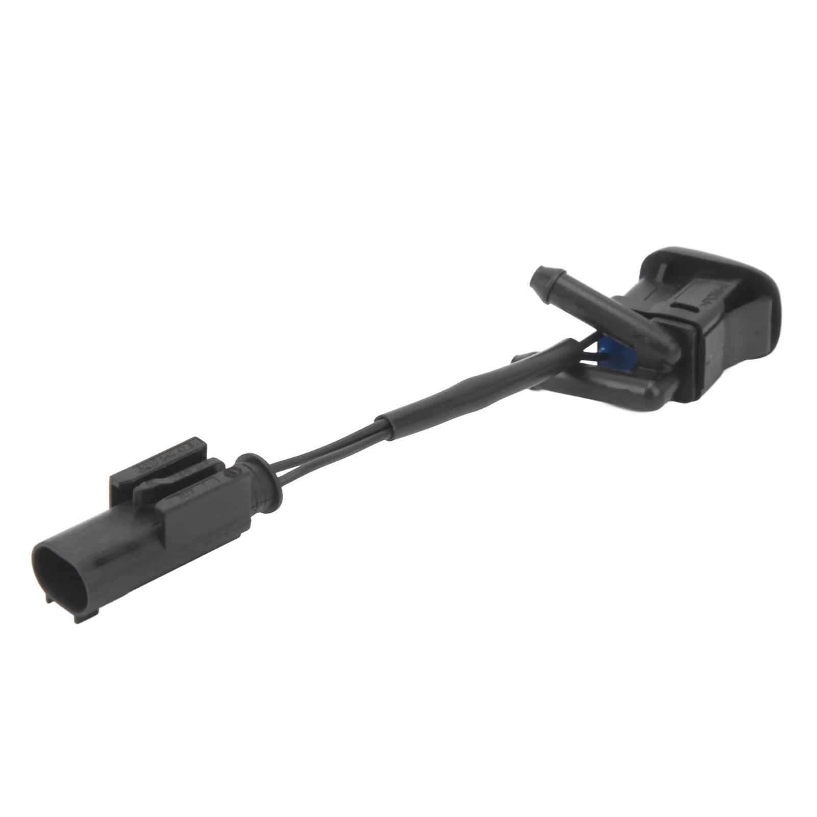 Windshield Washer Nozzle, 2 Cleaning Fluid Inlets Plastic 61668361042