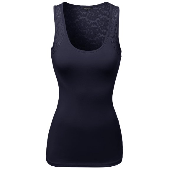 FashionOutfit Women's Super Strech Soft Cotton Sleeveless Tank tops