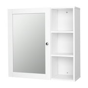 Odema 3-Tier Bathroom Wall Cabinet with Mirror Cabinet