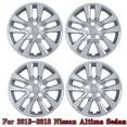 thumbnail image 4 of 16" Set of 4 Hubcaps Wheel Rims Cover Fit for 2013-2018 Nissan Altima Sedan Compatible with Steel Wheels Snap on Installation(16-inch,Lacquer), 4 of 11