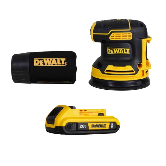 Dewalt DCW210B 20V 5" Orbital Sander w/ DCB203 20V 2.0AH Compact XR Battery