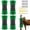 Blue Green, variant on Historyli 4Pcs Livestock Scratching Brush Kit - Extra Large Size,Upgraded Horse/Goat/Cow/Cattle Scratcher Brush,Itch Relief Grooming Brushes,Durable and Easy to Install,Blue and Yellow