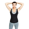 thumbnail image 4 of Sweat Shaper Women's Premium Workout Tank Top Slimming Polymer Sauna Vest Shapewear, 4 of 7