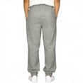 thumbnail image 5 of Hurxie Boys School Uniform Chino Pants Kids Elastic Waist Pull on Twill Pants with Pockets 5-14 Years Gray,7-8 Years, 5 of 6