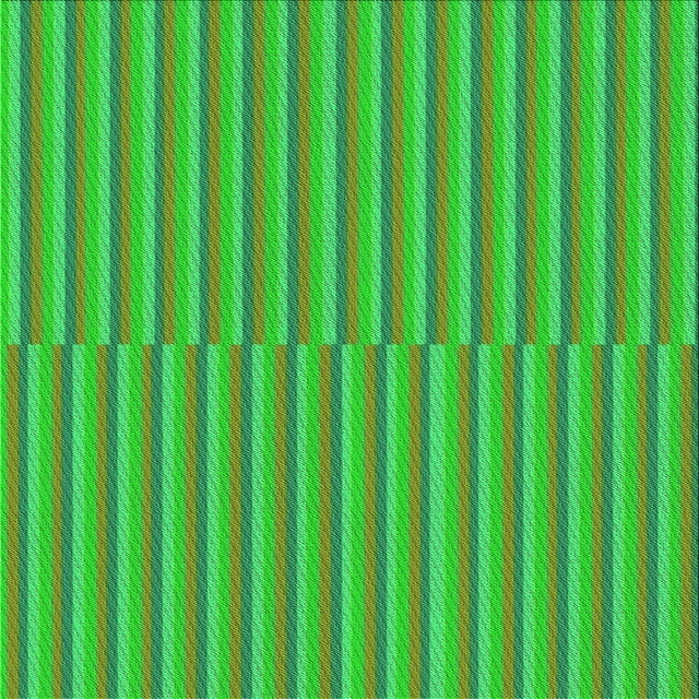 Ahgly Company Machine Washable Indoor Square Transitional Dark Lime Green Area Rugs, 4' Square
