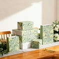 thumbnail image 5 of Vintage Floral Green Tissue Paper - Natural Retro Party Decor & Gift Wrapping Supplies, 5 of 7