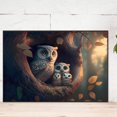 thumbnail image 1 of Cuadros Decorativos Diamante pintura 5D DIY completo redondo taladro búho Kit decoración del hogar arte artesanía DQrwqpou embutido en tela, 1 of 7