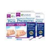 3 Pack | Trunature Advanced Digestive Probiotic, 100 Capsules