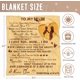 thumbnail image 2 of LHSHID to My Mom Blanket Gifts for Mom Birthday Gifts Mother Blankets from Daughter Son Christmas Soft Fleece Blanket I Love You Mom Blanket for Bedding Sofa and Travelch 50x60in, 2 of 5