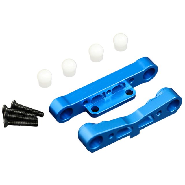 Montaje de inferior delantero CUTICAT de aleación de aluminio para camión RC Kraton Typhon 1/8 azul