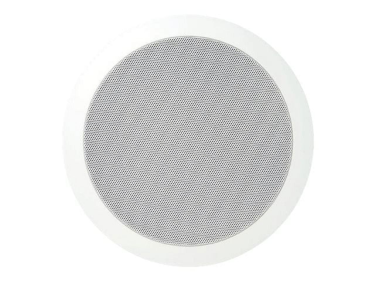 Speco Tech G86 8-Inch Ceiling Speaker With 70V/25V Transformer & Volume Control - For Background Music Systems
