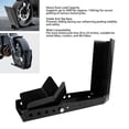 thumbnail image 4 of Support de Pneu avant de Remorque, Grand Compatibilité Haute Résistance Support de Roue avant de Moto pour Roues de 8-24 Pouces Vélo de Sport Plus Résistant, 4 of 7