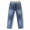 thumbnail image 3 of Chopper Club Boys Jeans in Premium Stretchable Cotton Denim Slim Fit Cotton Rib+Elastic, 3 of 5