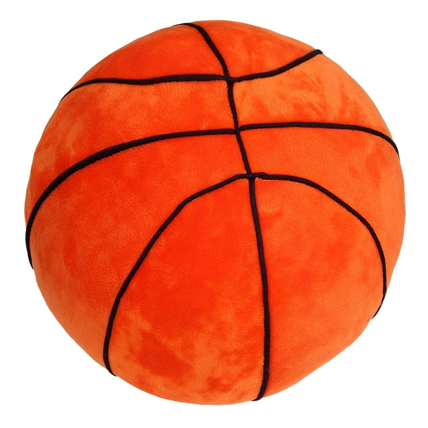 T PLAY Basketball Plush Pillow Fluffy Stuffed Plush Basketball Soft