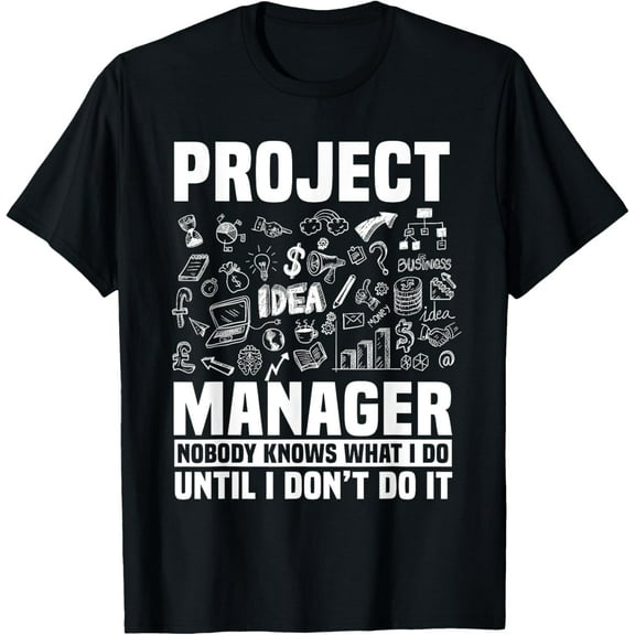 Project Manager Leader Employee Excuting Planning T-Shirt