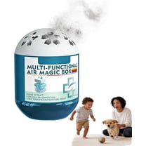 Air Magic Box - Indoor Air Purification Dust Removal Magic Box, Multi-functional Air Magic Box Cleaner, No Noise, Automatic Dust Collection Purifies,For Bedrooms,Offices,Pet Areas (120G, 1PCS)