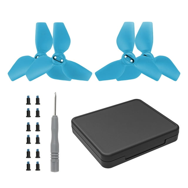 Yiwa Propeller Storage Box Compatible For DJI NEO Drone Anti-Drop Propeller Protection Accessories For Travel Transportation