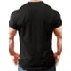 thumbnail image 5 of Men'S Casual Crew Neck T-Shirt with "California, Los Angeles" Print, Slight Stretch, Regular Fit, Fashionable Summer Top for Sports and Leisure - 180gsm, 5 of 7