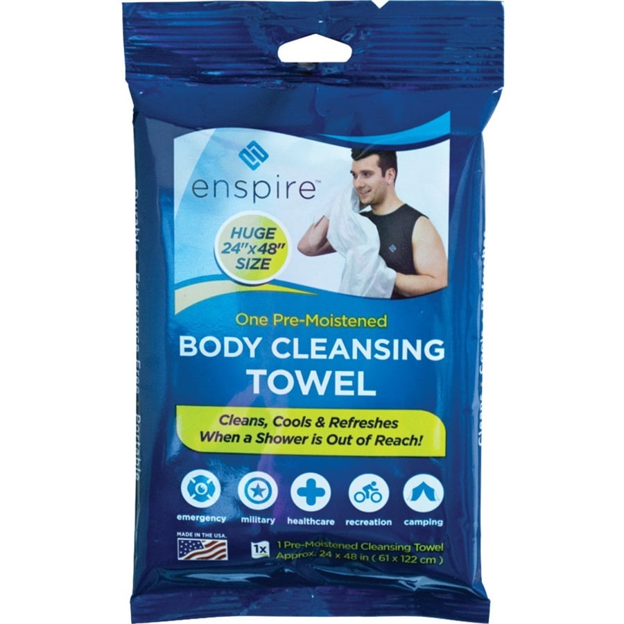 Enspire 24'' x 48'' Body Cleansing Towels