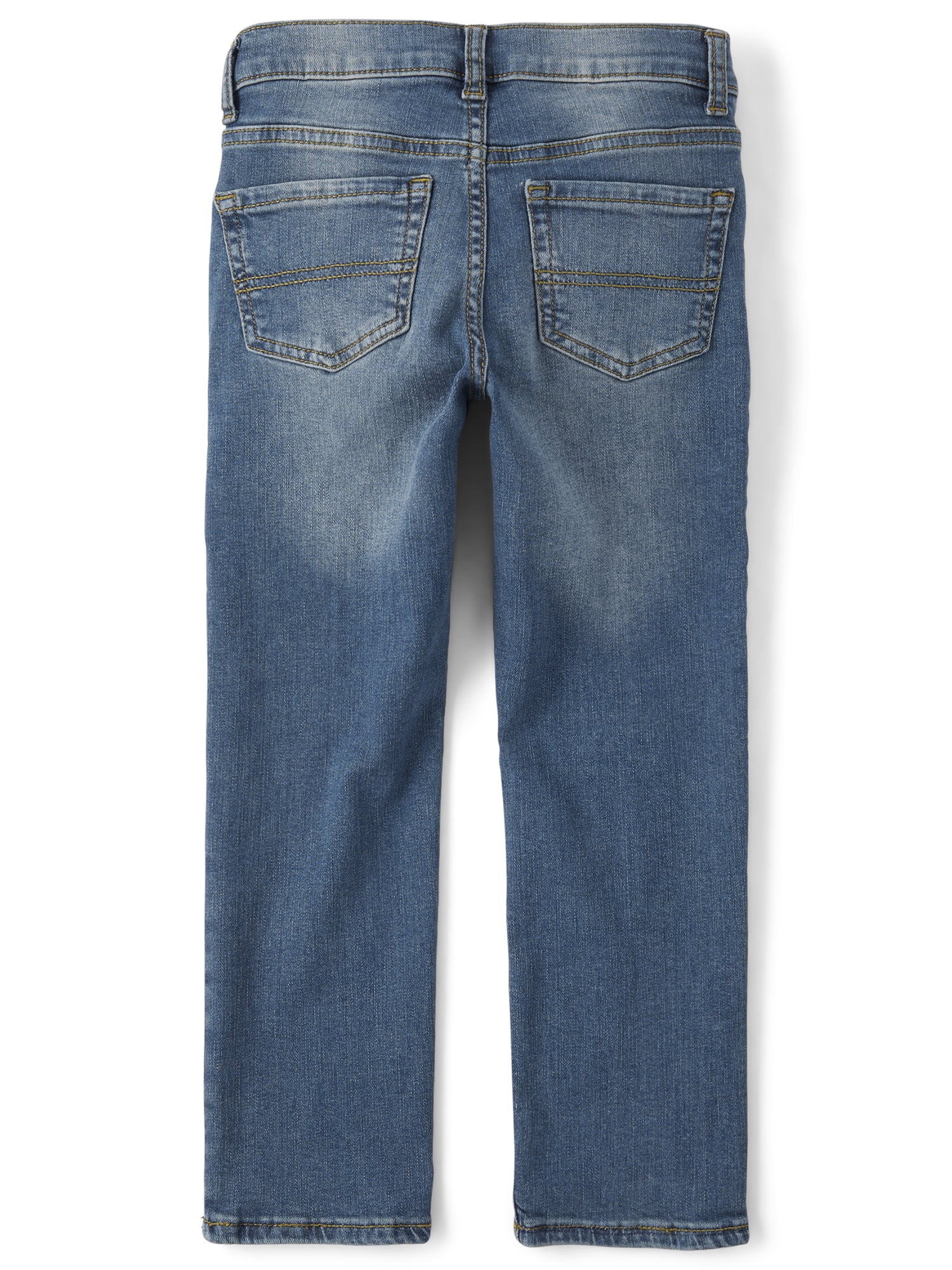The Children's Place Boys Stretch Straight Fit Jeans, 3-Pack, Sizes 4-18