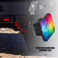 thumbnail image 5 of Hitch Cover Fits For 2-Inch Hitch,Abstract Background With Rainbow-Colored Clouds In Watercolor Stylerubber Trailer Hitch Cover Tube Plug Insert,Car Exterior Accessories, Receiver Tube Hitch Plug, 5 of 6