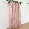 thumbnail image 6 of Efavormart 8ftx8ft Dusty Rose Hanging Leaf Petal Taffeta Photography Backdrop Curtain Panel With Rod Pocket, Event Greenery Background Drape, 6 of 11