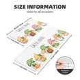 thumbnail image 2 of Xecao Cactus Gnome Patten Kitchen Rugs and Mats Sets,2 Pieces Non-Slip Washable Rugs, Kitchen Mat for Floor,Suit for Kitchen Decor and Accessories, 2 of 6