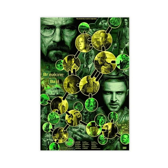 Breaking Bad Movie Poster(5) Canvas Poster Bedroom Decor Landscape Office Room Decor Gift