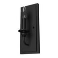 thumbnail image 2 of Hunter - Southcrest 1-light Matte Black, Small Sconce Light, Dimmable, Casual Style, for Bedrooms, Kitchens, Dining, Living Rooms - 19640, 2 of 7