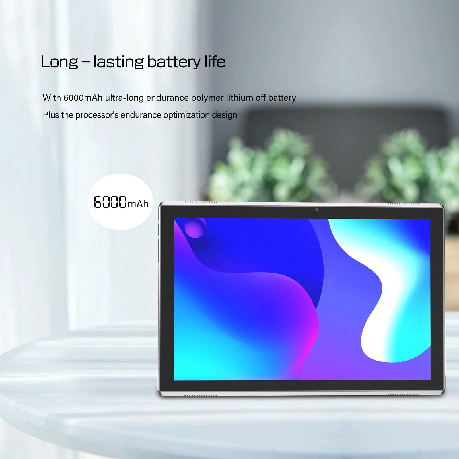 10 Inch Tablet Android 14 Tablets,10" Tableta Computer 6GB RAM 32GB ROM 1024GB Expand, 2MP+8MP Dual Camera WiFi6 BT 1280x800 IPS 10.1 in HD Display Tab, 6000mAh Long Battery Life Tablet PC