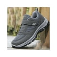 thumbnail image 6 of Oucaili Men Sneakers Lace Up Hiking Shoes Round Toe Walking Shoe Lightweight Low Top Athletic Sneaker Mens Trainers Grey 9.5, 6 of 6