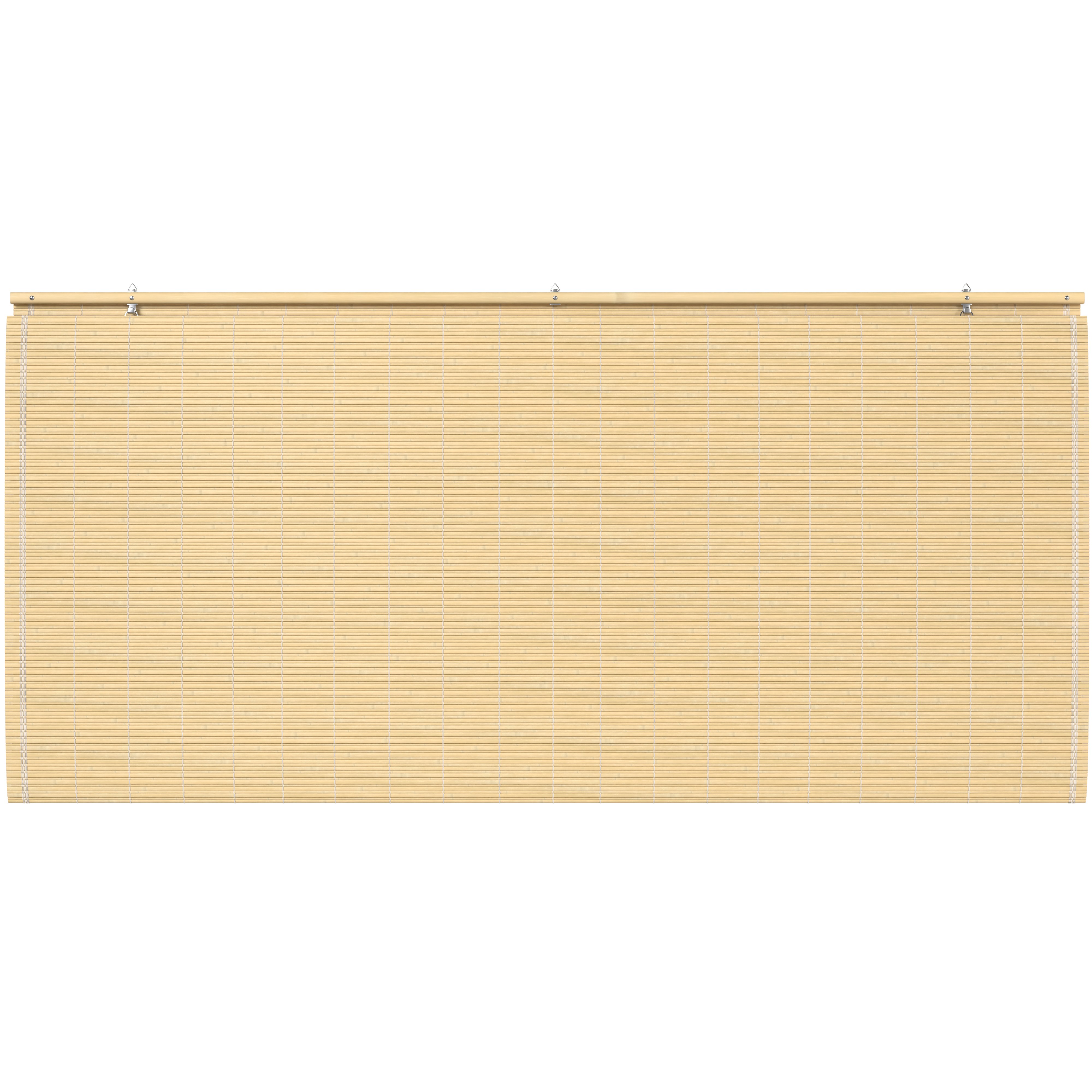 Red Lantern Bamboo Cordless Window Shade - Natural 60" W