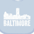 thumbnail image 4 of Inktastic Baltimore Skyline Grunge Boys or Girls Baby Bib, 4 of 4