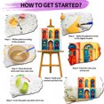 thumbnail image 6 of JYLMOOD Paint by Numbers for Adults Kits, DIY Easy Painting by Numbers for Gift Home Wall Decoration 16x20in without Frame, 6 of 6