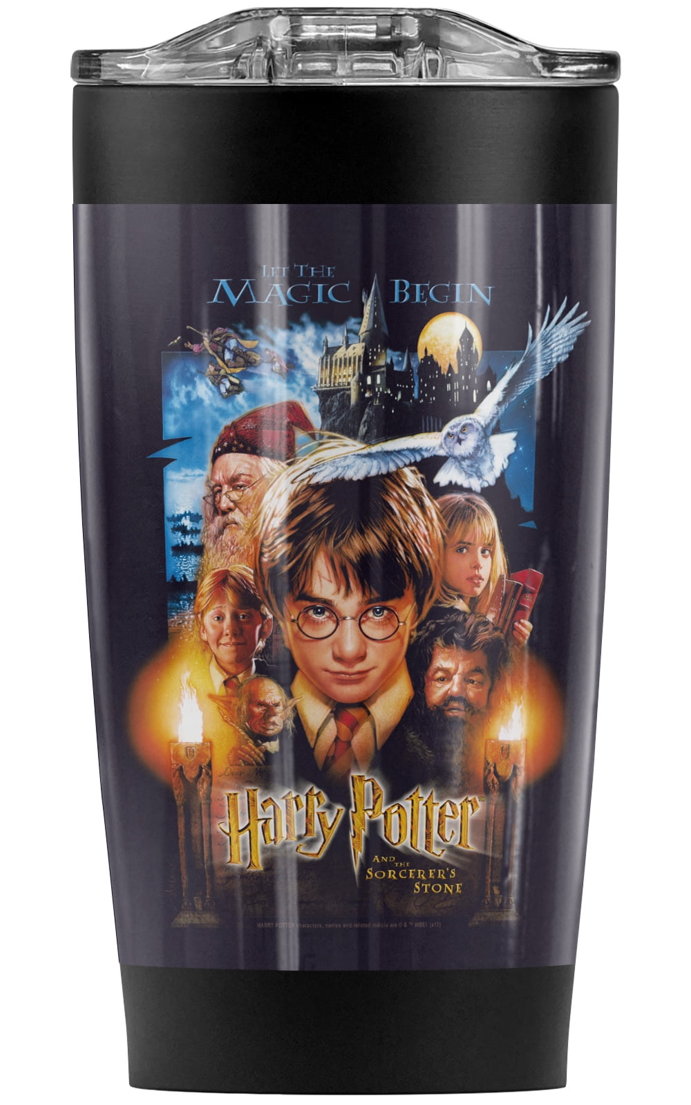 Harry Potter Sorcerer'S Stone Poster Stainless Steel Tumbler 20 oz ...